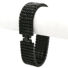 TENNIS BRACELET 6 LINE BLACK