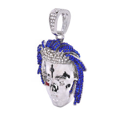 Xtentacion R.I.P. Pendant Only Jewelry Hip Hop Style 18k White Gold Plated