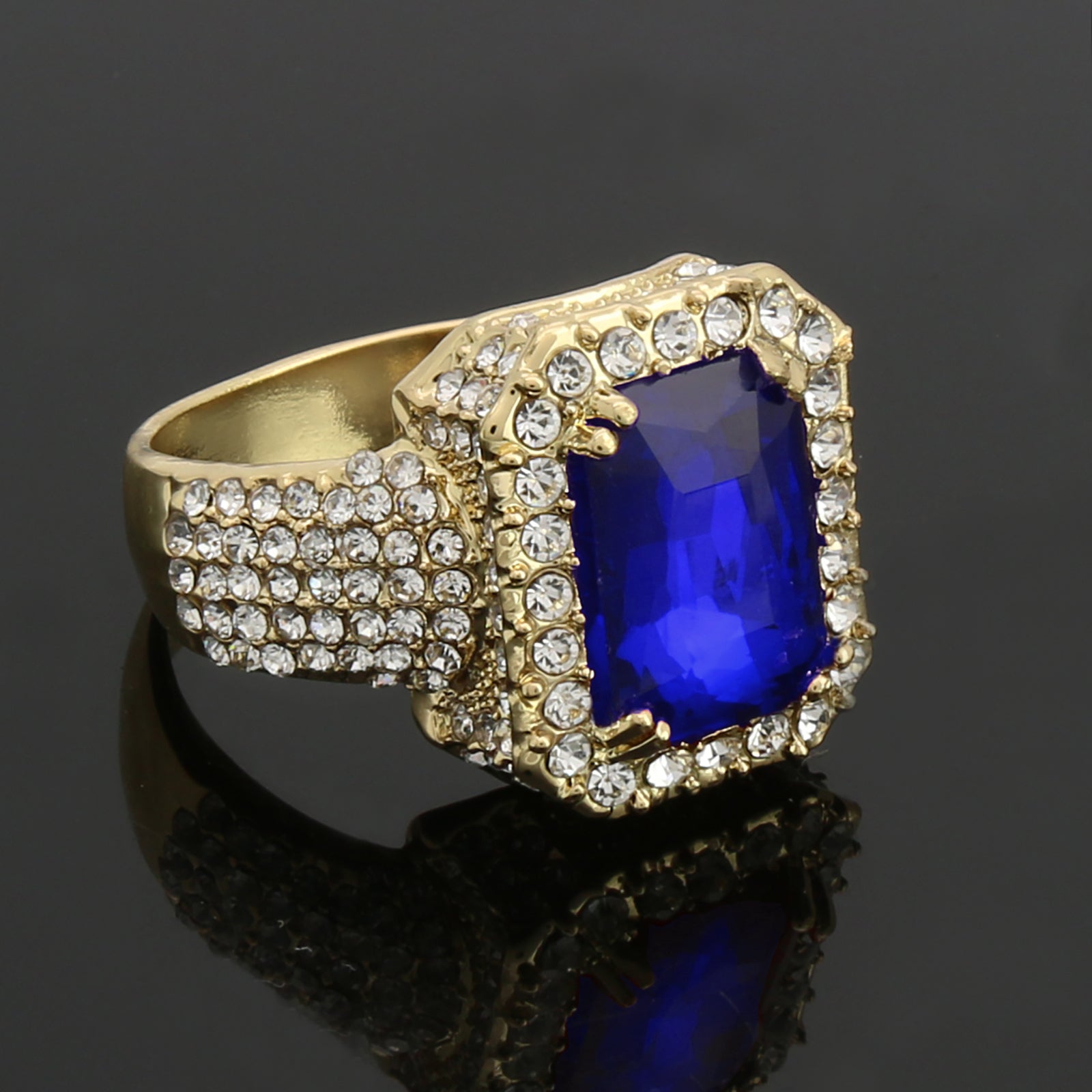 GOLD Blue Ruby
