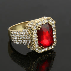 GOLD RED Ruby