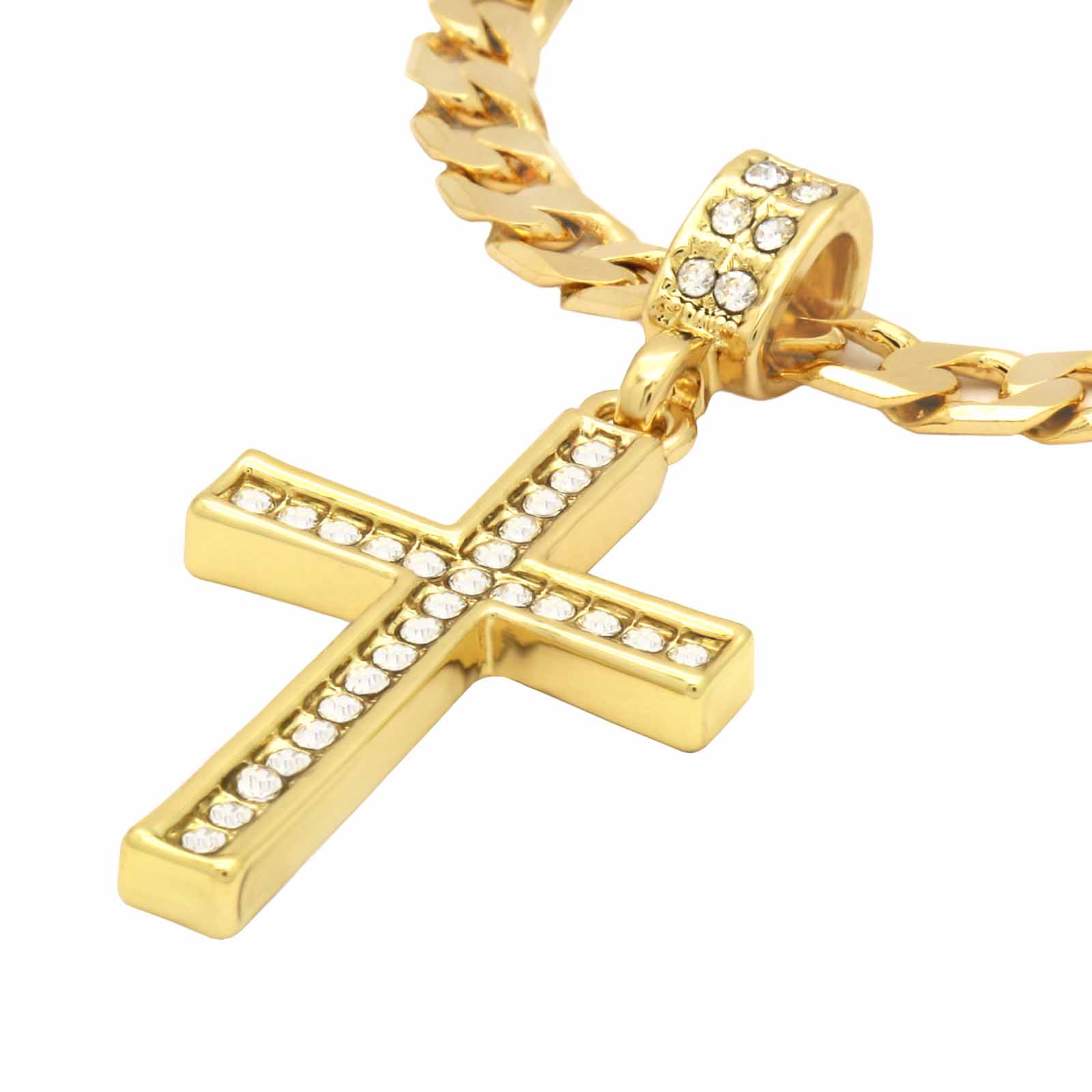 The Cz Cross Necklace 8