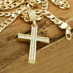 The Cz Cross Necklace 8