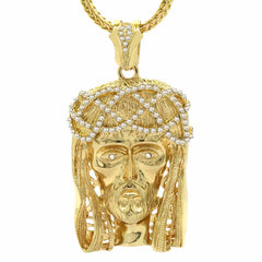 Gold  JESUS NECKLACE A