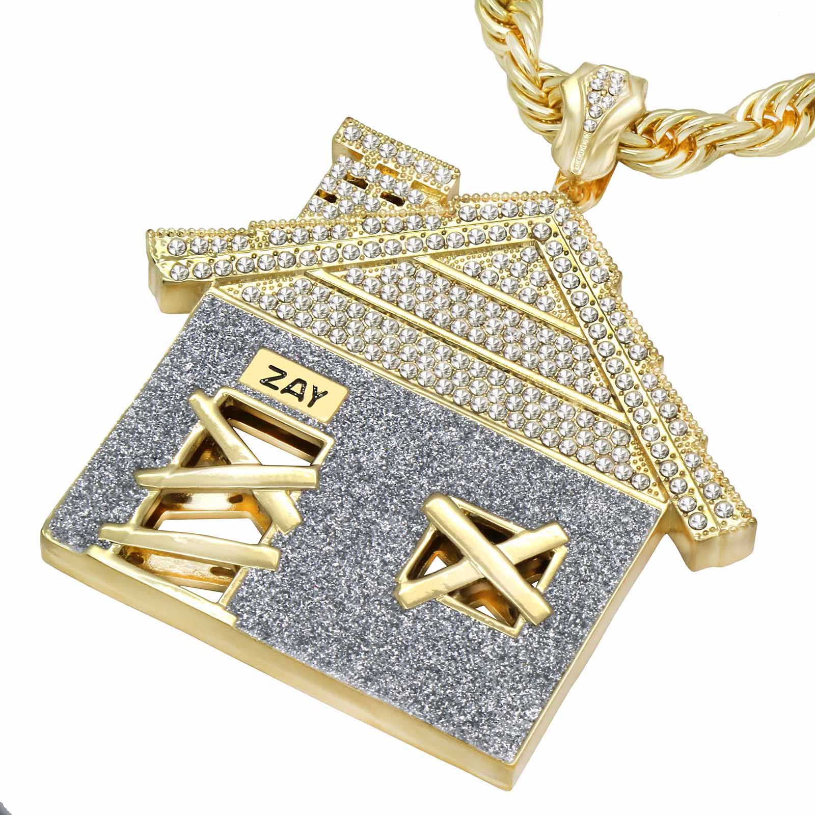 Gold/Stardust HOUSE NECKLACE GIANT