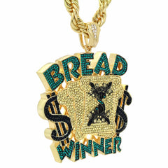 Gold BREAD WINNER NECKLACE GIANT