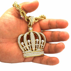 Gold Crown NECKLACE