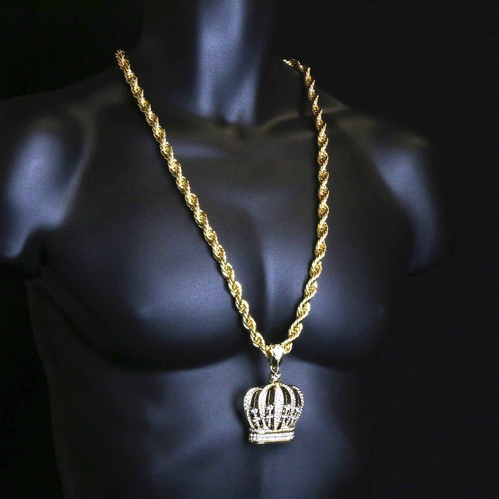 Gold Crown NECKLACE