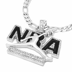 The Never Broke Again Necklace S2 black