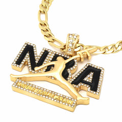 The Never Broke Again Necklace Black