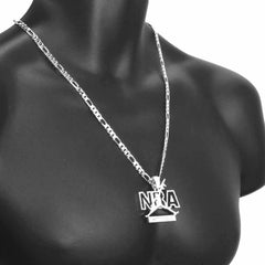 The Never Broke Again Necklace S2 black