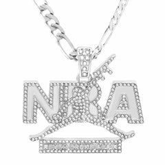 The Never Broke Again Necklace S2 Fully Iced Out