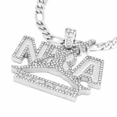 The Never Broke Again Necklace S2 Fully Iced Out