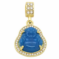 BUDDHA PENDANT ON CUBAN CHAIN