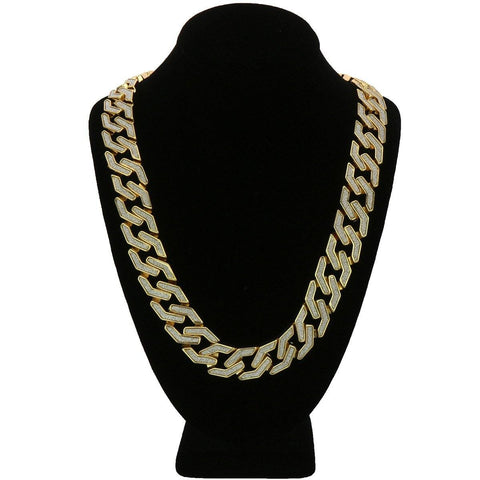 GOLD SQUARE STARDUST CHAIN