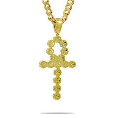 Ankh PENDANT WITH CUBAN CHAIN