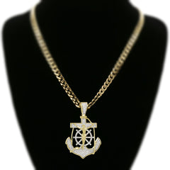 ANCHOR PENDANT WITH Free Chain