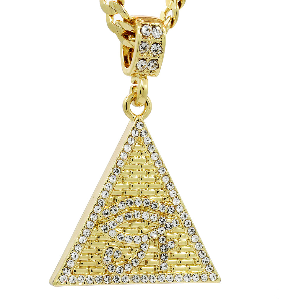 The Eye Horus Pyramid Necklace