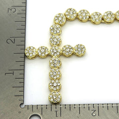 FLOWER ICED OUT  GUADALUPE ROSARY