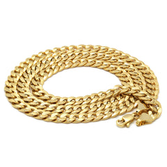 Cuban Chain 6mm - 24" Inches 14k Gold Plated #1996