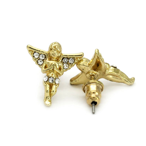 Gold Cz Angel