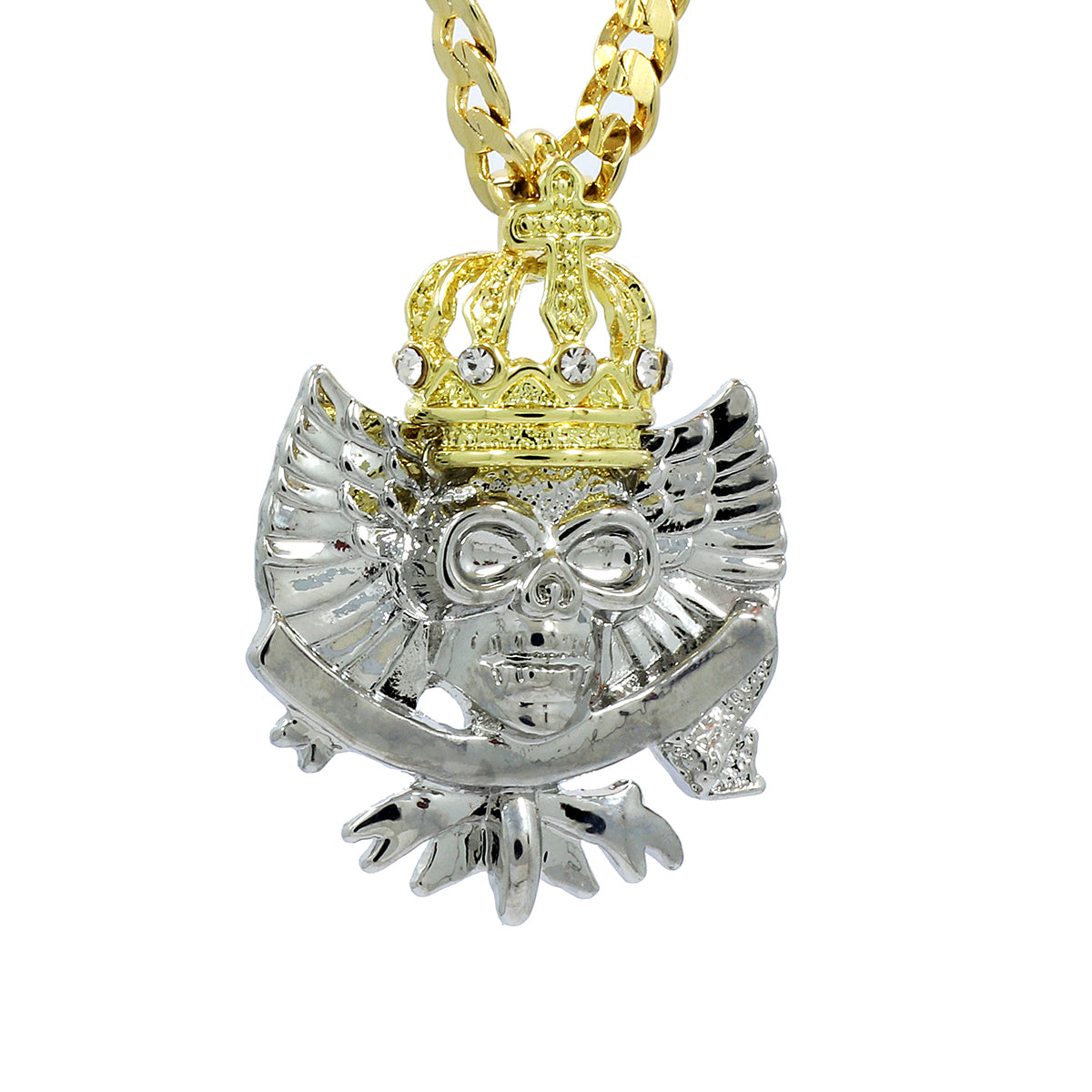 The Crowned Skull Necklace